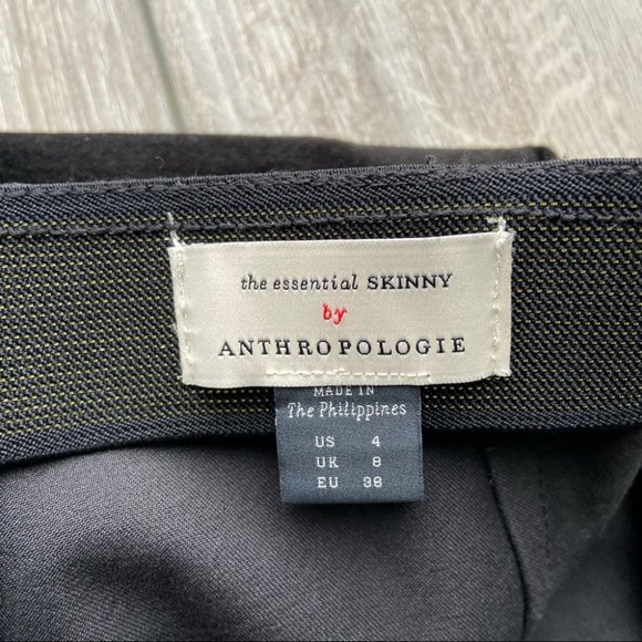 Anthropologie The Essential Foil-Printed Tuxedo Trousers - Picture 14 of 16